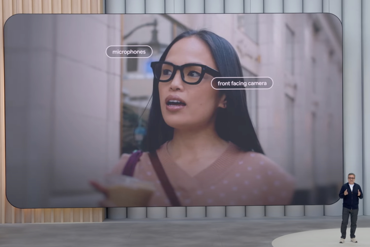 صورة ثابتة مأخوذة من الكلمة الرئيسية لـ Google I/O 2025.