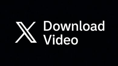اختصار تحميل الفيديوهات من إكس على آيفون
