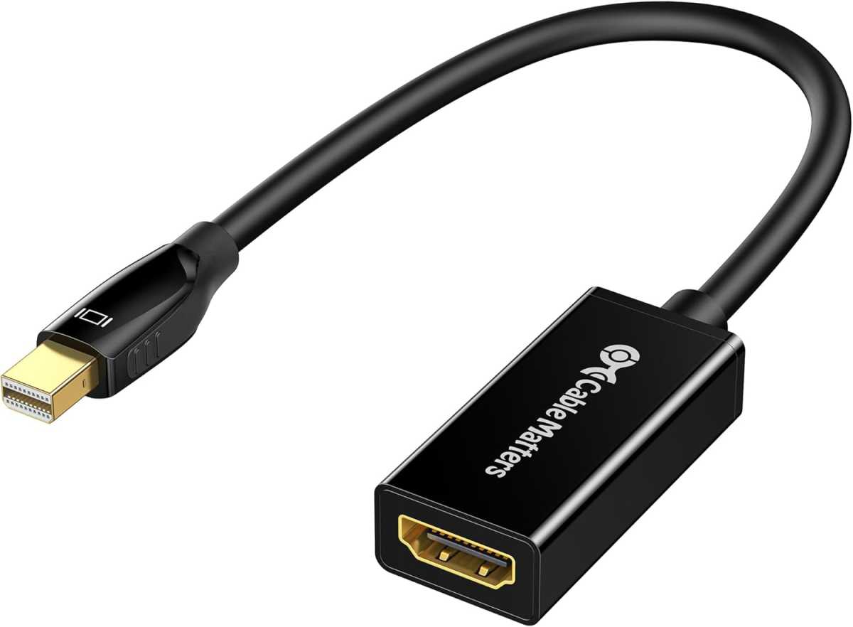 HDMI إلى محول Mini-Displayport