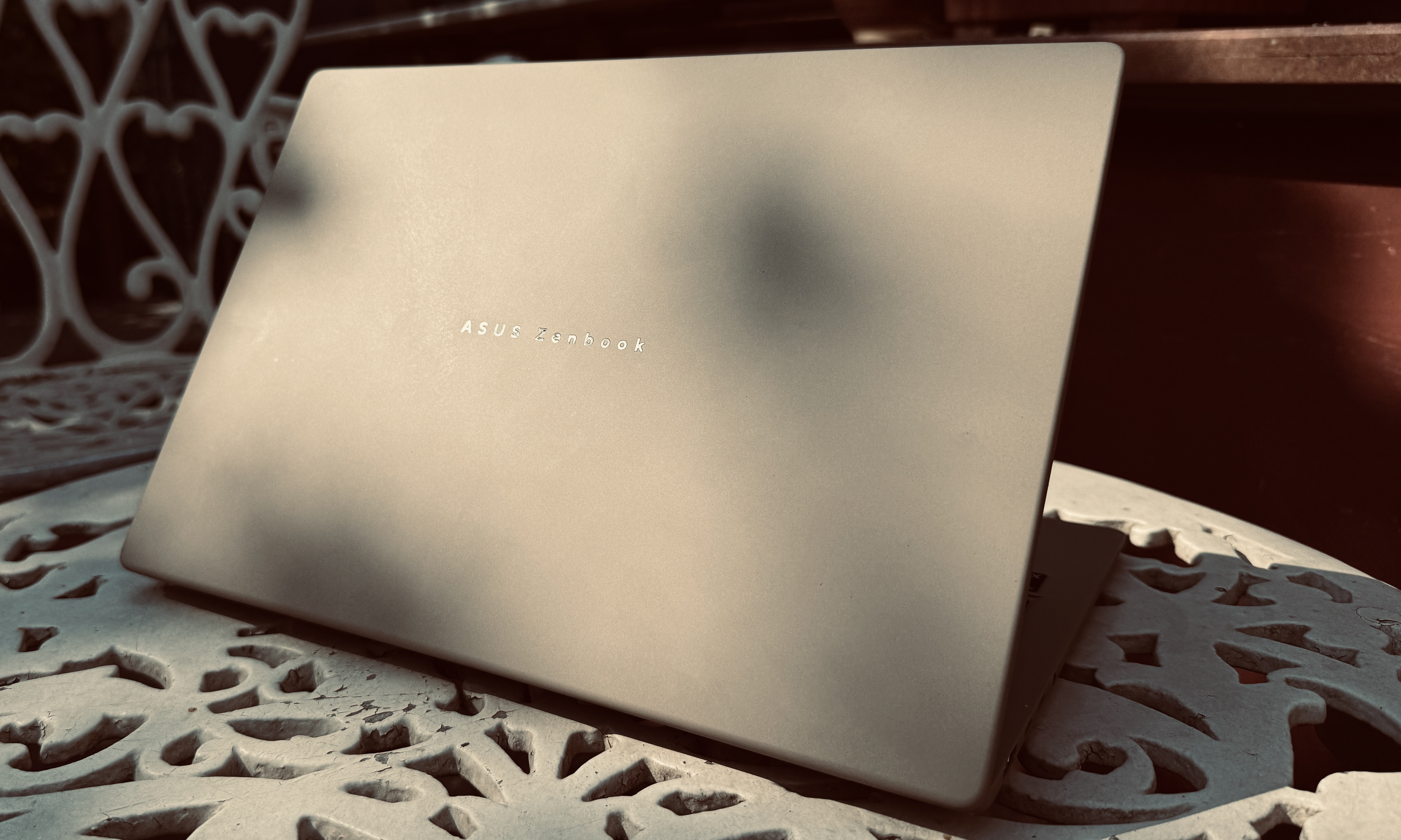 غطاء من جهاز الكمبيوتر المحمول Asus Zenbook A14.