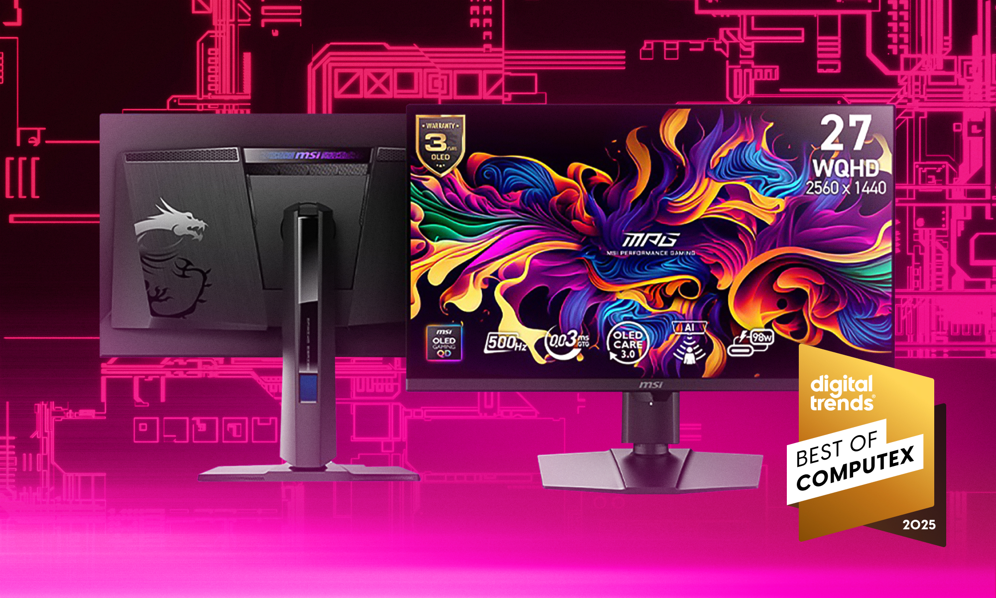 Best of Computex 2025 MSI MPG 271QR QD OLED X50