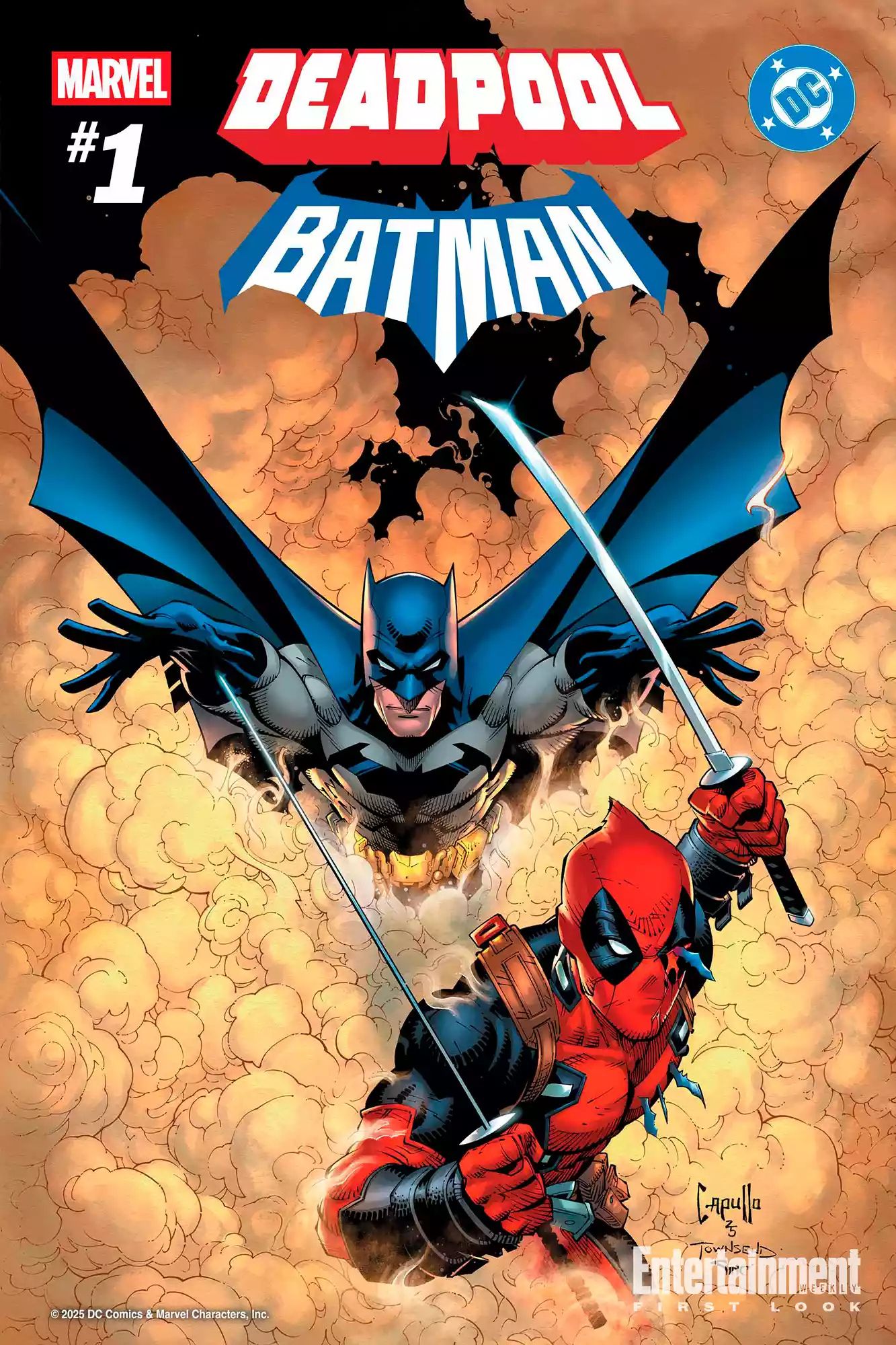 Deadpool Batman Marvel EW