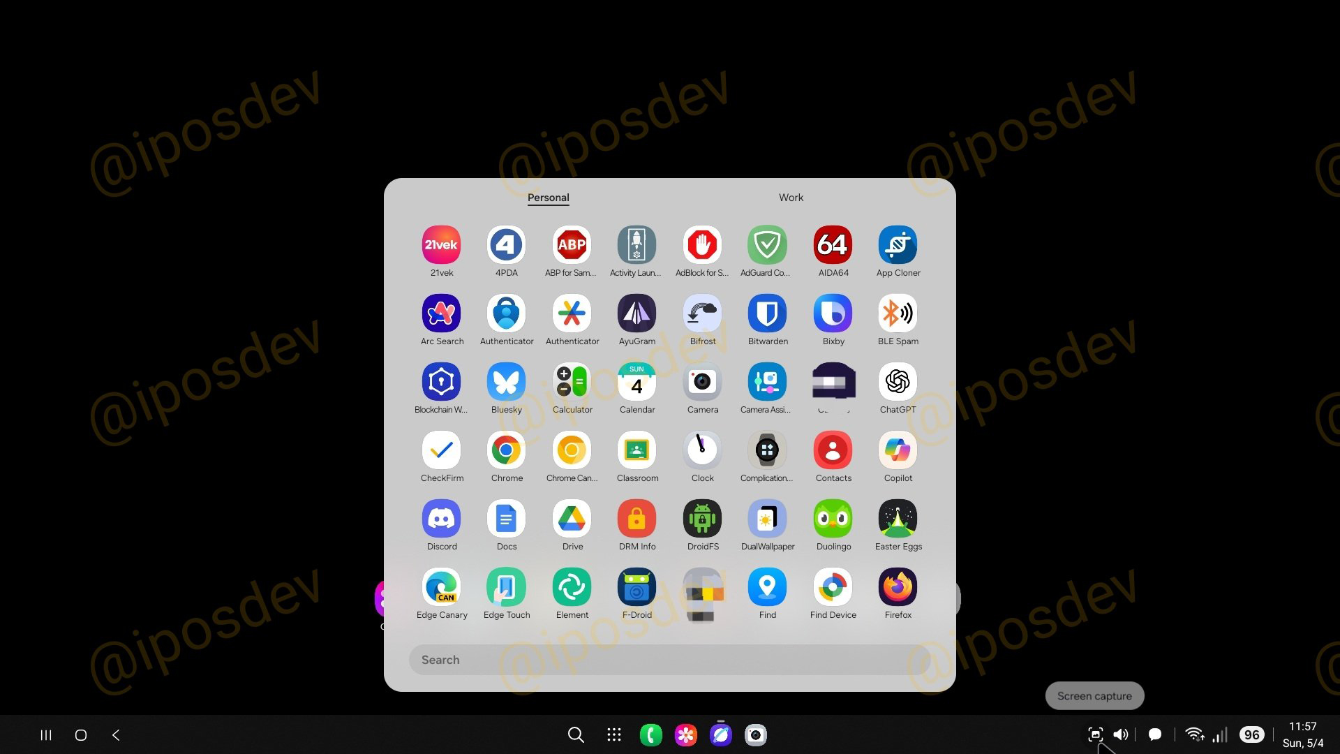 Samsung Dex في تسرب واحد UI8
