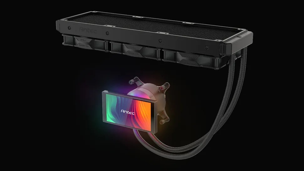 طريقة عرض antec Vortex Aio Cooler
