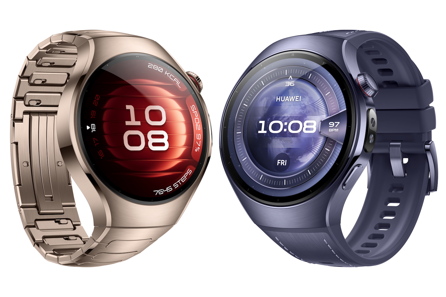 صورة ترويجية لـ Huawei Watch 5 42mm و 46mm.