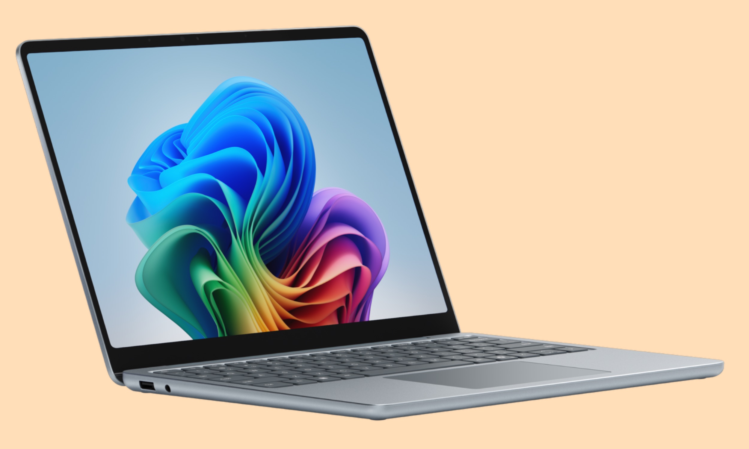 Microsoft Surface Labtop 13 بوصة مبين من المقدمة.