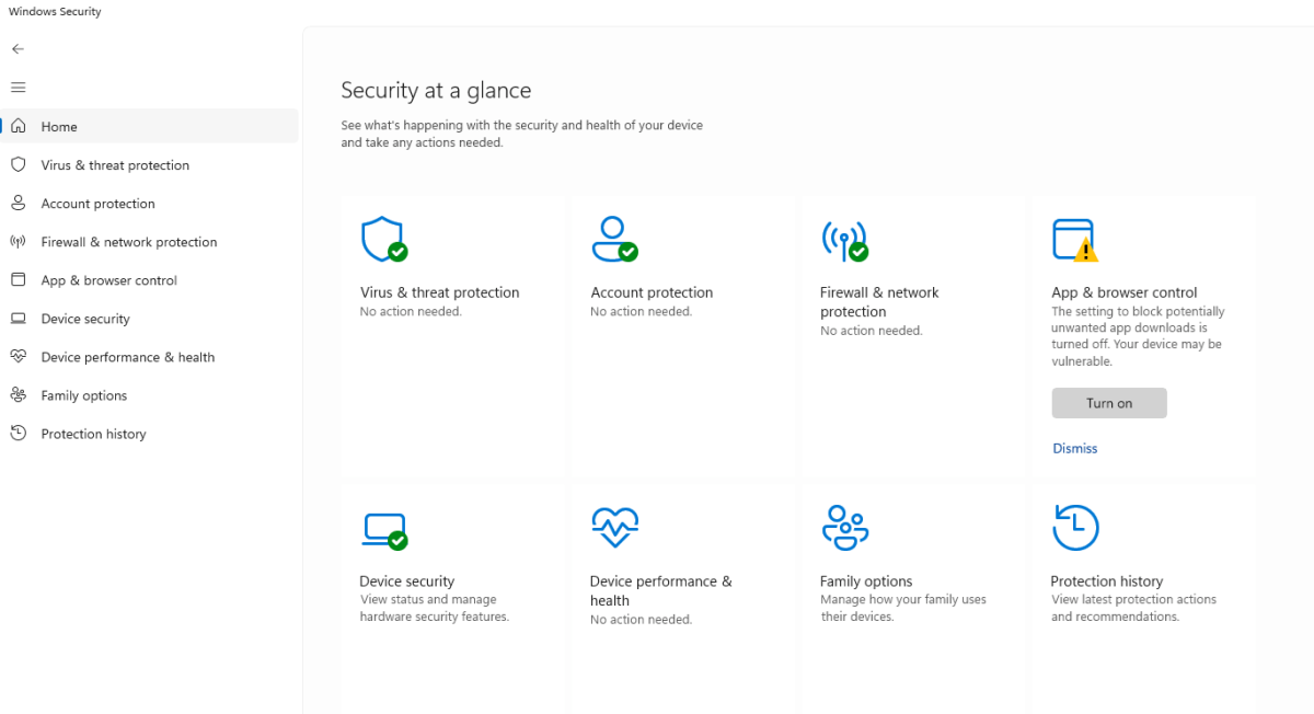 أمن Windows