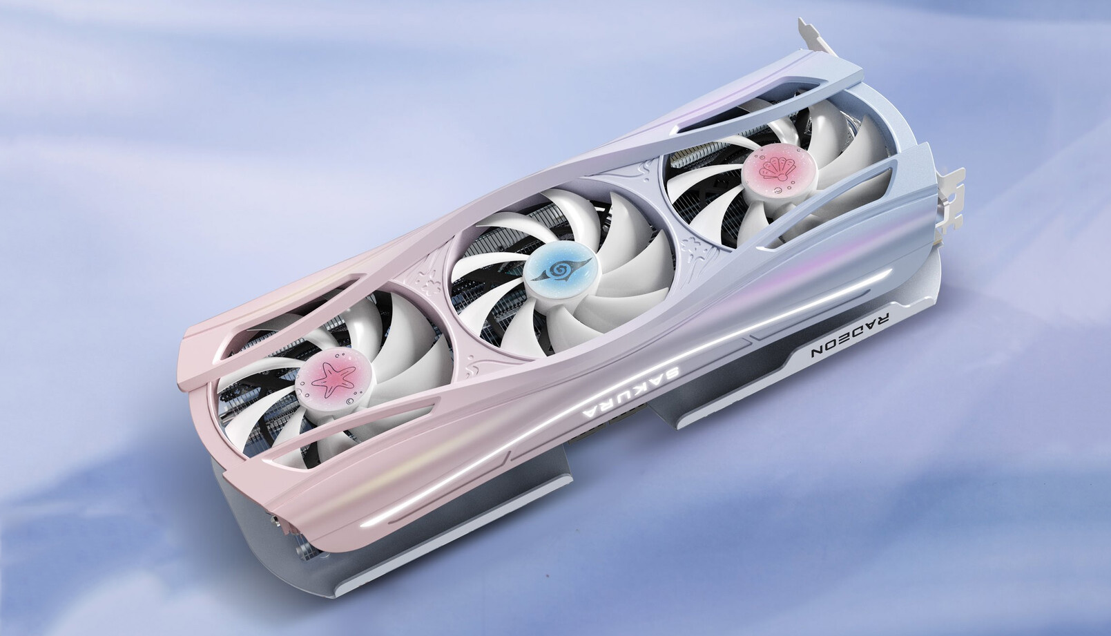 Yeston Sakura Atlantis RX 9070 XT Card