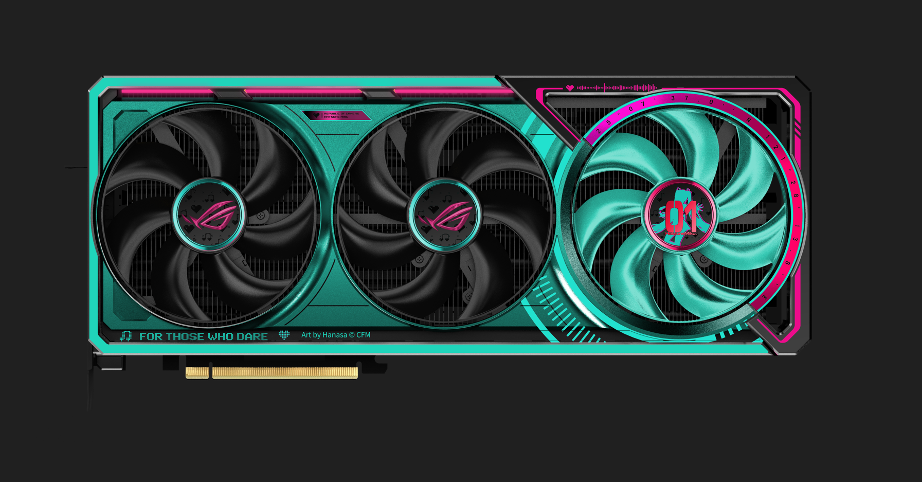 ROG Astral GeForce RTX 5080 O16G Hatsune Miku Edition