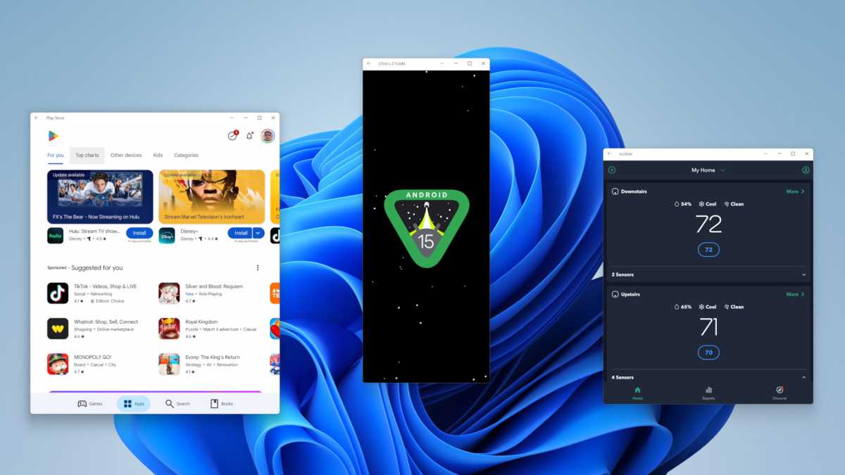 تنعكس تطبيقات Android على جهاز الكمبيوتر عبر الهاتف