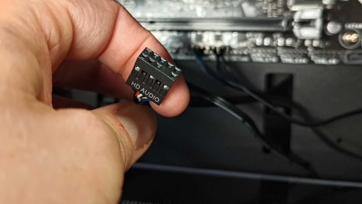 سطح المكتب PC Front Plant Outputing HD Audio
