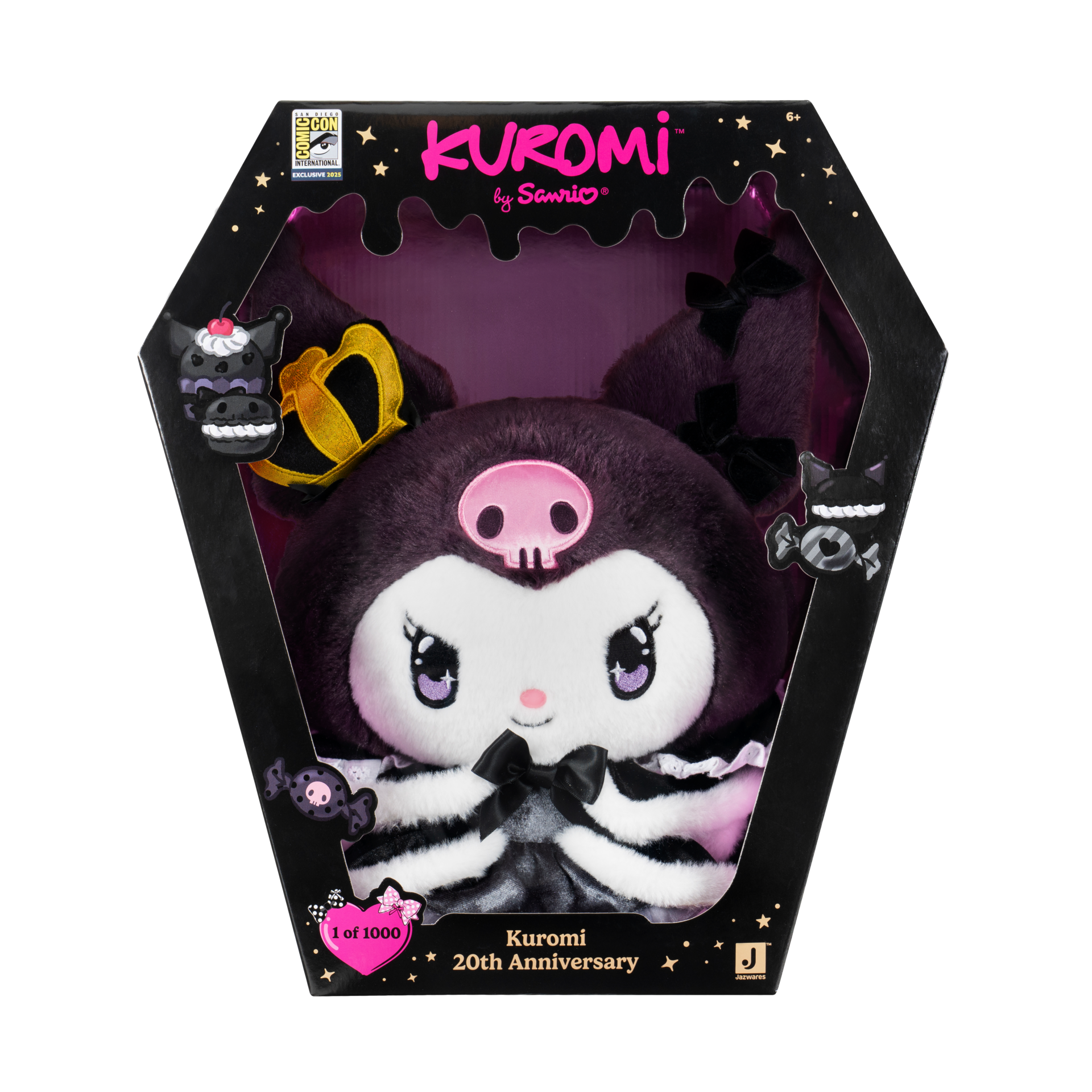 HKT0544 Hello Kitty 12in SDCC KUROMI 20th Anni IPF