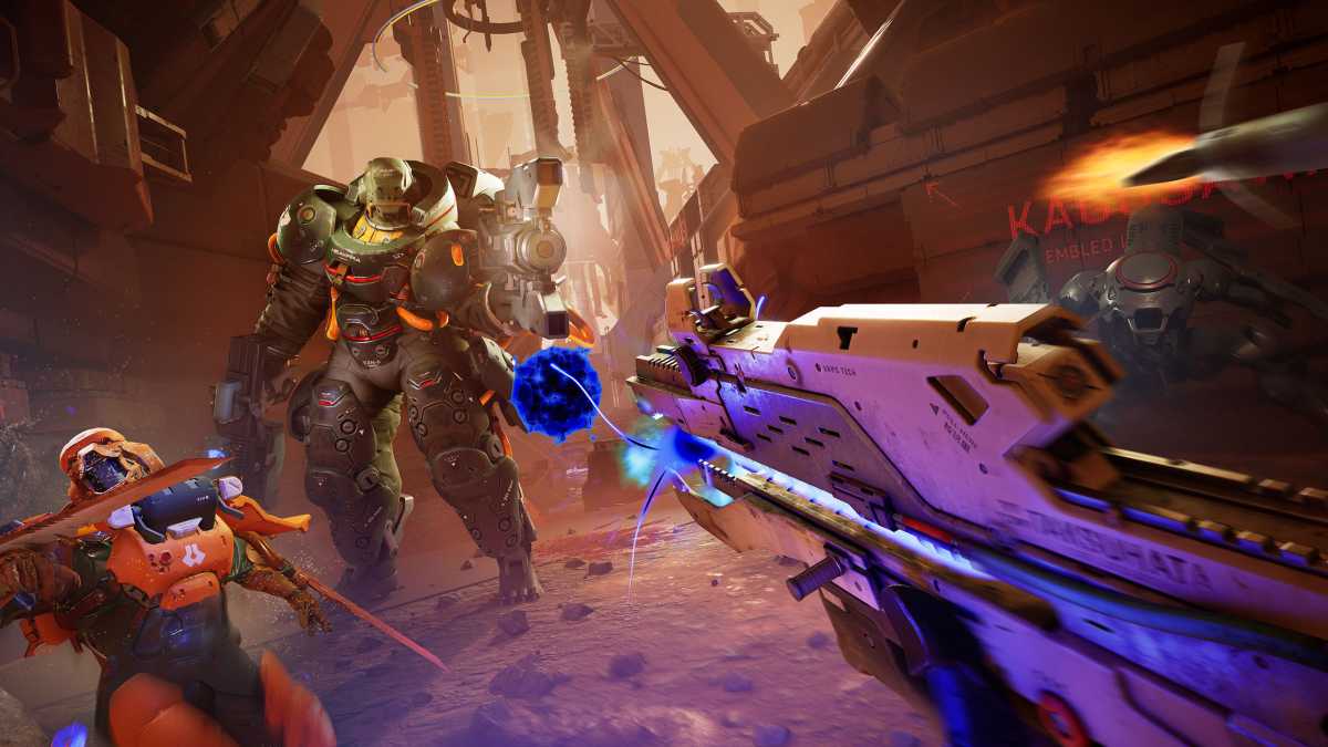 Metal Eden Nutzt Das Können Seines Studios ، Macher von Dying Light Und Cyberpunk 2077 Für Einen sehr spossiven shooter ، der parkour mit der splatter-action von doom kombiniert.