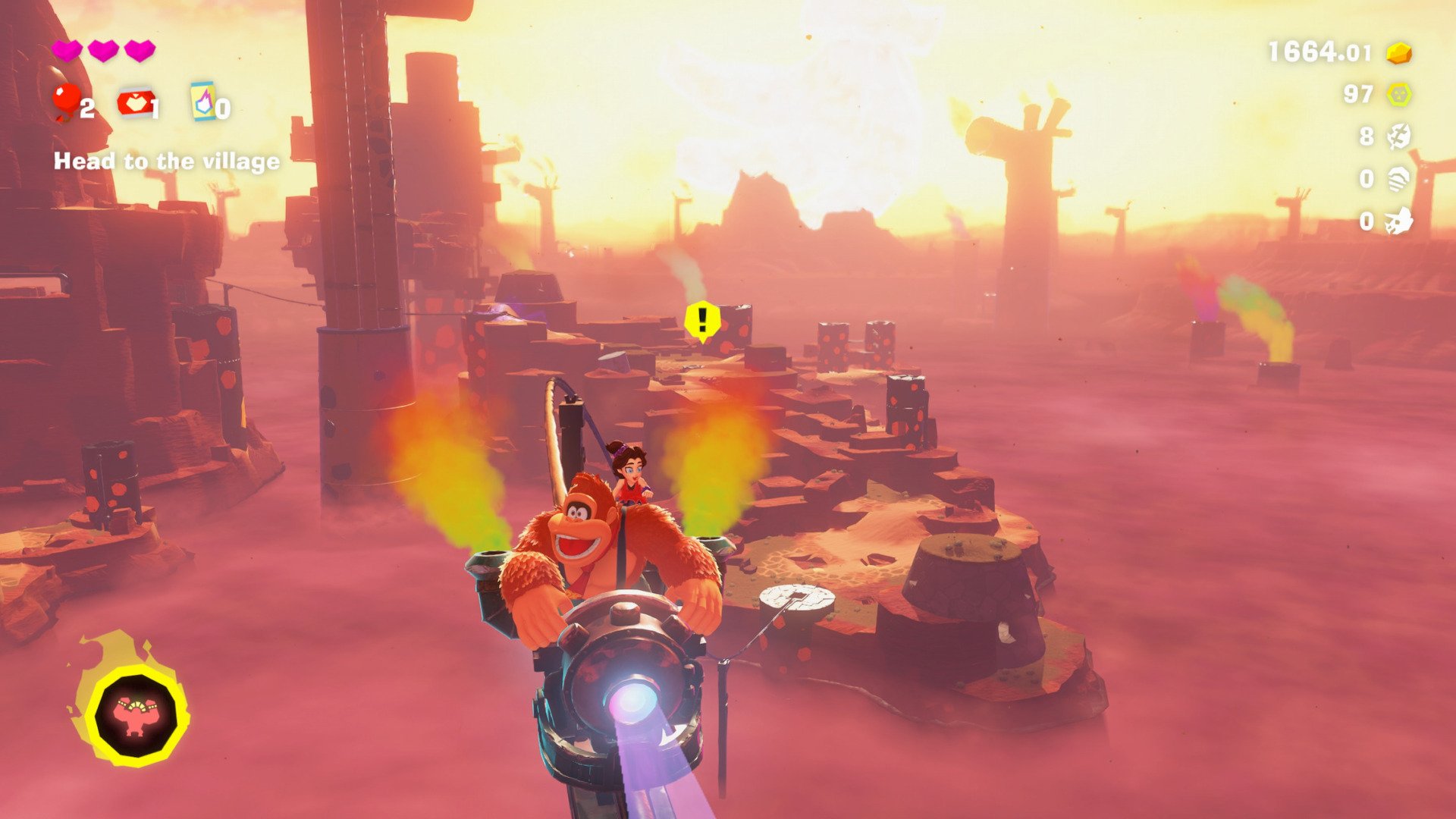 Donkey Kong Bananza على التبديل 2