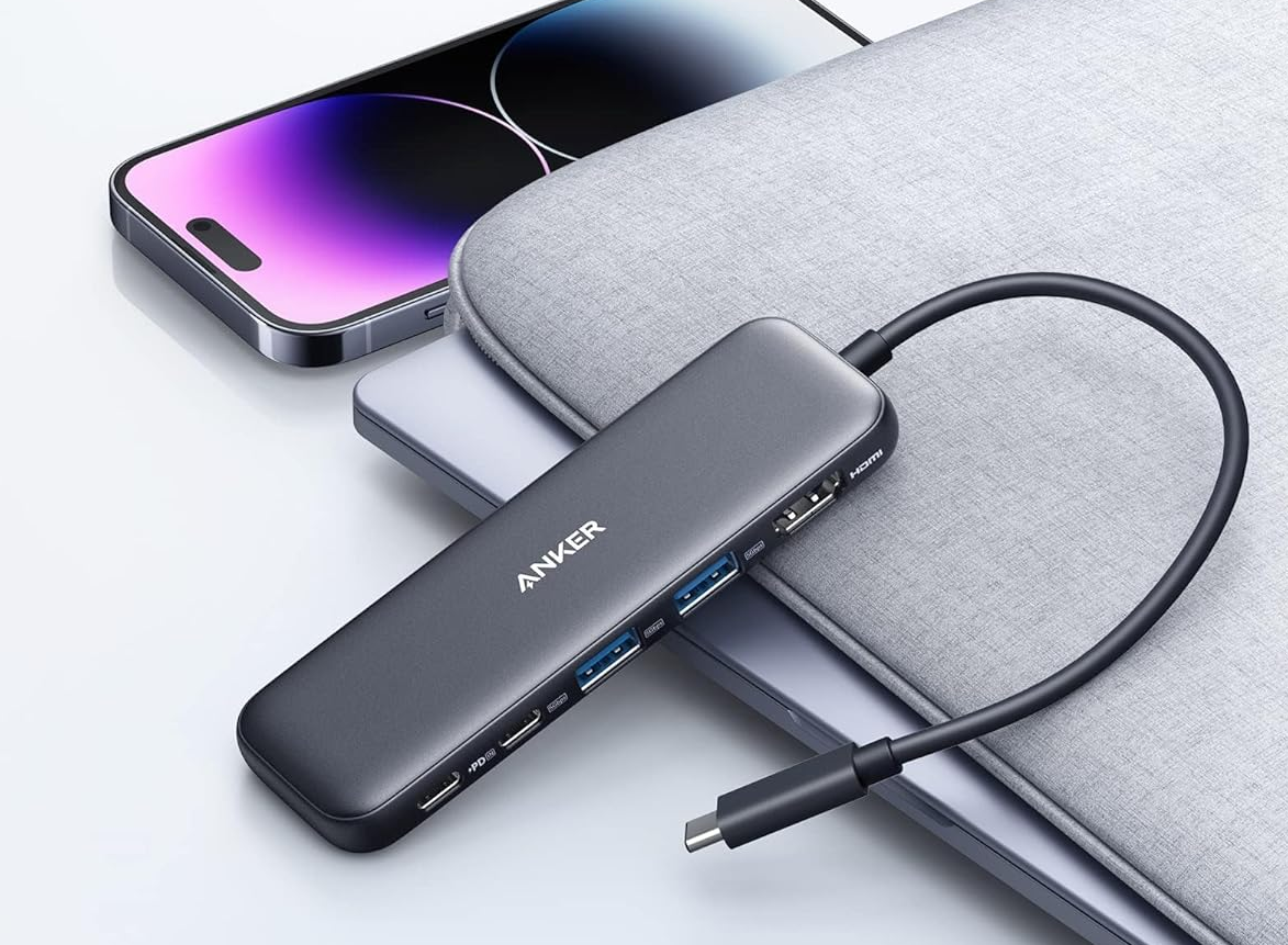 Anker USB-C الكمبيوتر المحمول Dongle