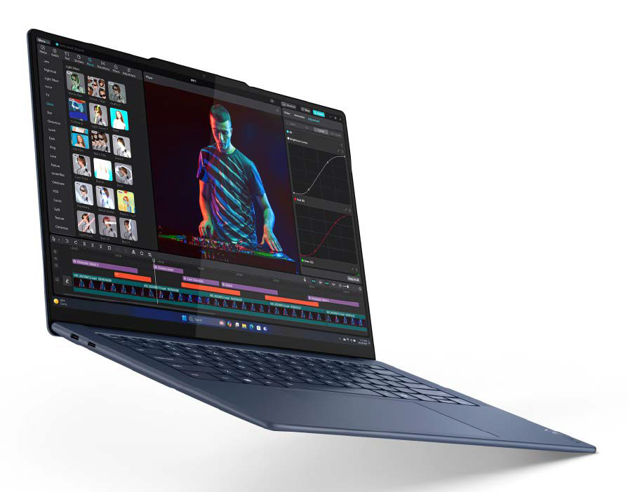 Das Lenovo Yoga Slim 7x ist eines der دفاتر ، AUF Dem Canonical ersste erfolge mit seinem concept image verzeichnen konnte.