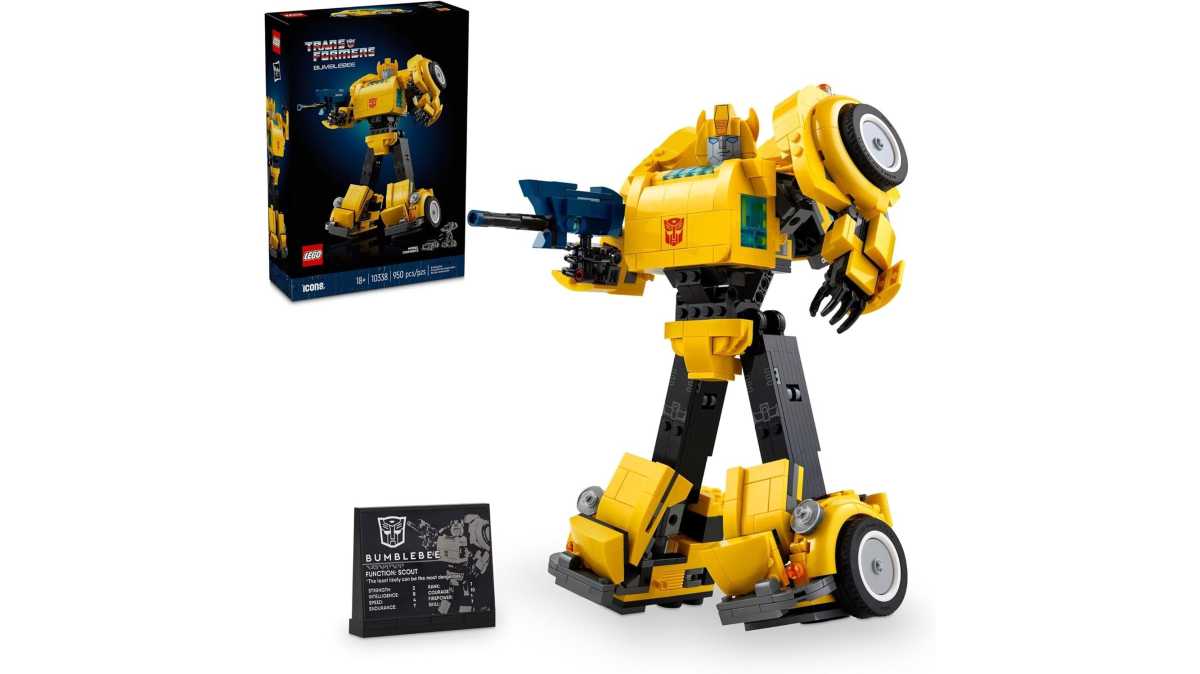 LEGO ICONS Transformers Bumblebee