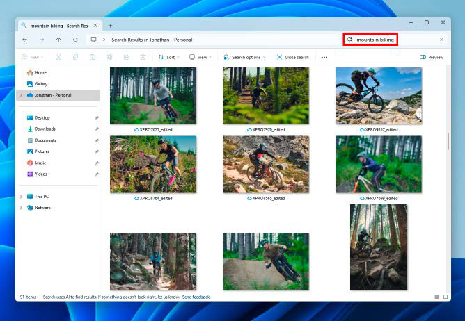 Microsoft Arbeitet an einer neuen ki-gestützten such auf copilot-plus-pcs ، Die unter Anderem fotos anhand derive erkennen soll. noch quitiert sie nur als vorabversion in den windows builds.