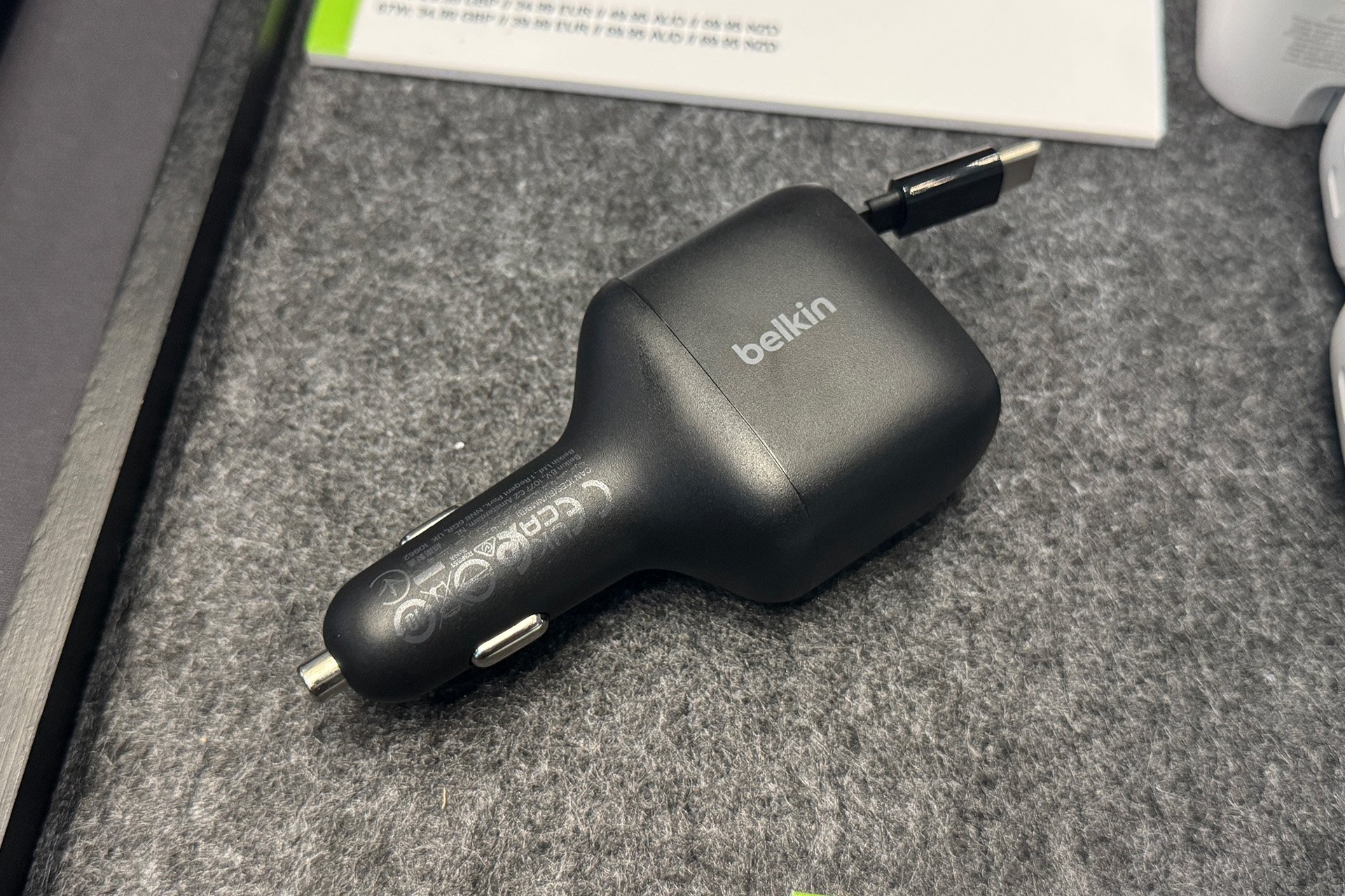 شاحن سيارة Belkin Boostcharge Main