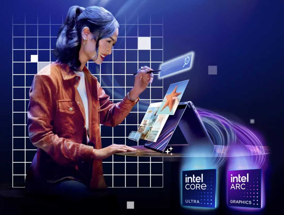 رسومات Intel ARC لأجهزة الكمبيوتر المحمولة 