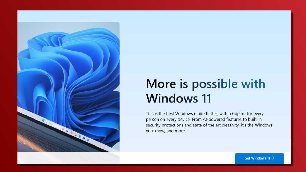Windows 10 نهاية دعم Windows 11 ترقية موجه