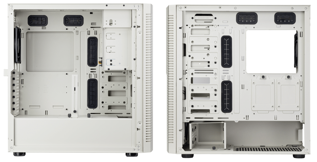 Silverstone FLP02 Retro Case Interior