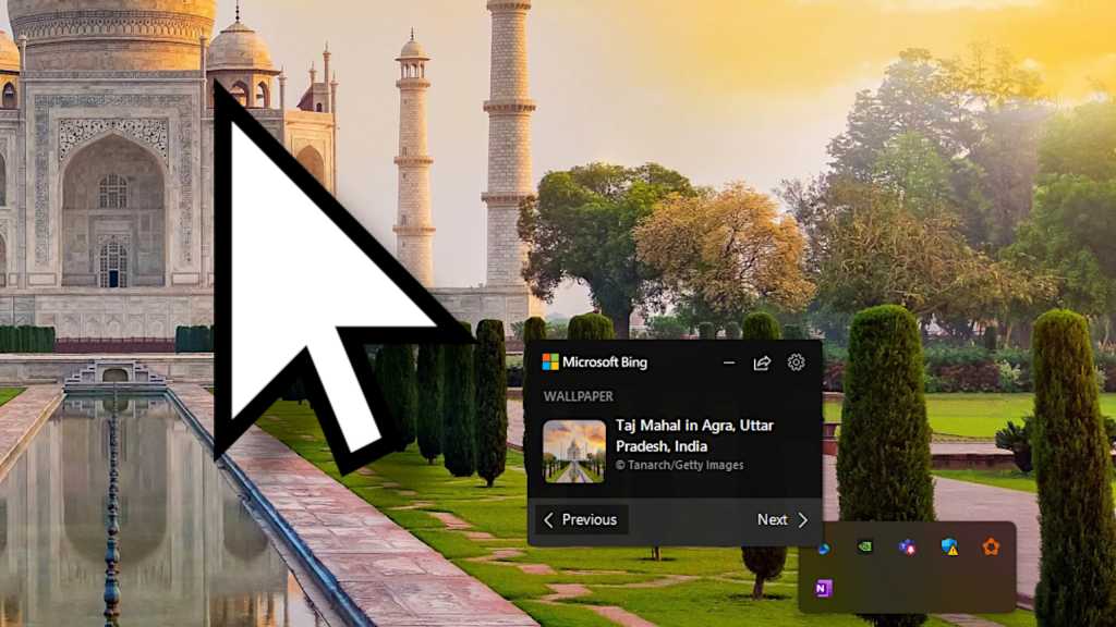 يقوم تطبيق ورق الحائط المجاني من Microsoft بتحويل نقراتك إلى Bing