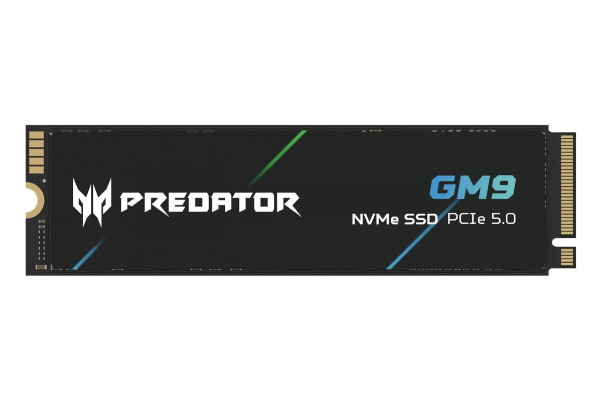 شنلر سبايشر للألعاب والعمل: Acer Predator GM9 1 TB SSD
