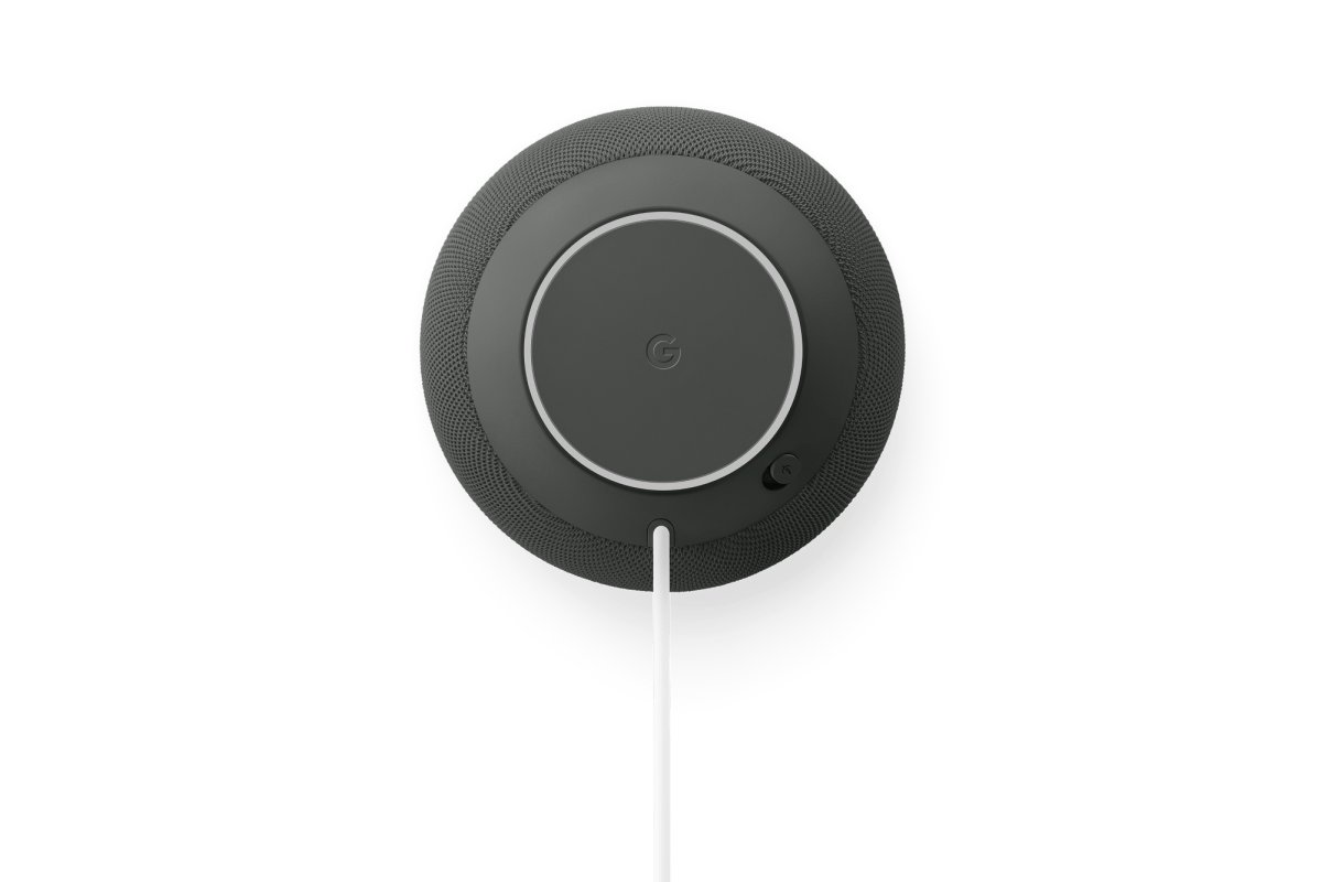 العرض السفلي لمتحدث Google Home في عسلي