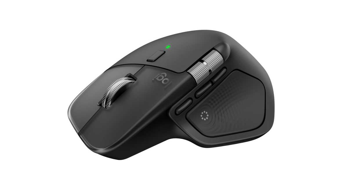 صورة مقربة للماوس Logitech MX Master 4