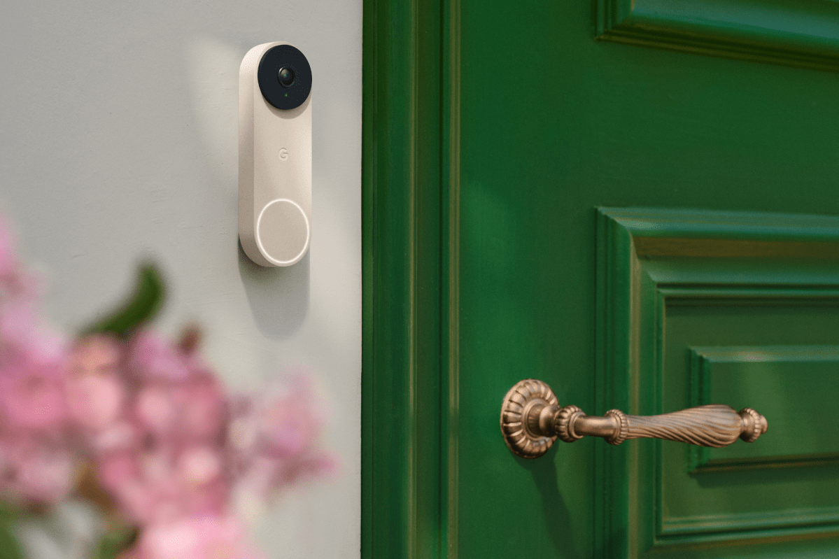 Nest Doorbell Wired 3rd Gen in Linen