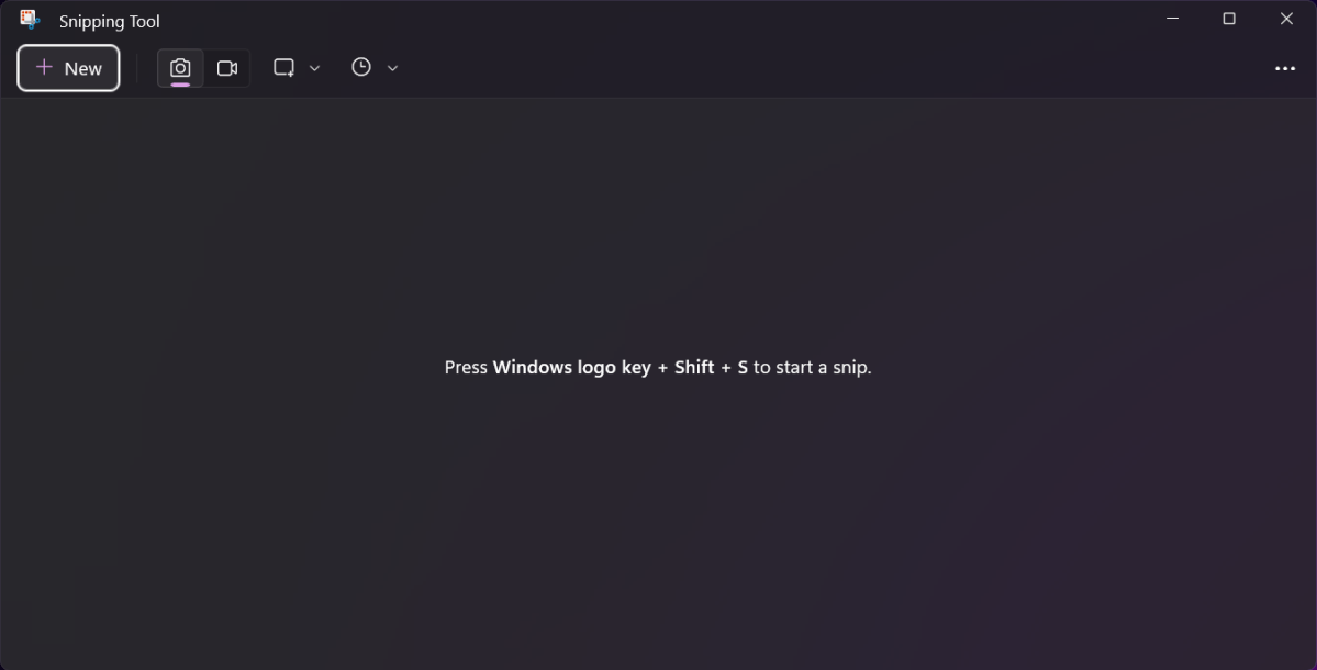 ميزة Windows 11 - أداة القطع