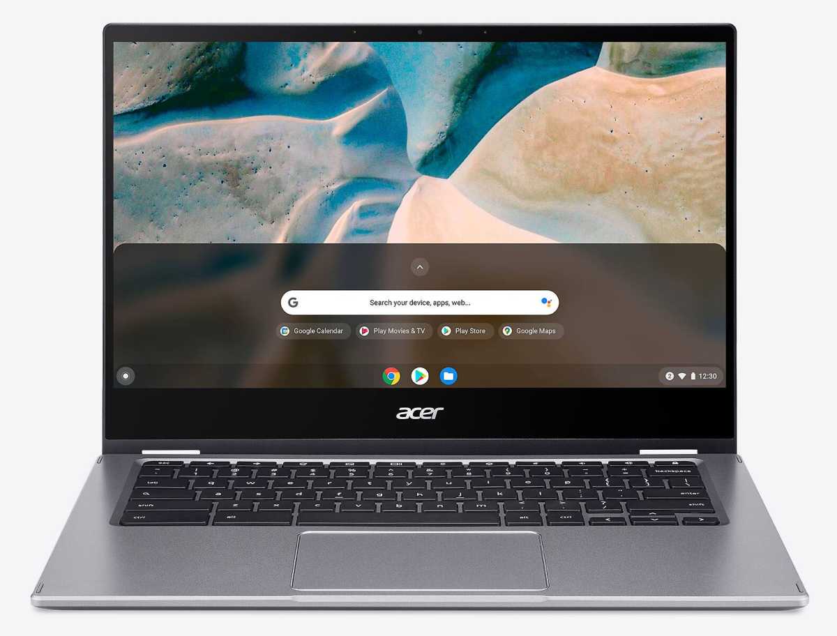 تأتي أجهزة Chromebook التي تحتوي على طراز Acer-Modell 514 مزودة بنظام التشغيل السحابي Chrome OS مع أجهزة عالية الجودة ومتطورة للغاية.