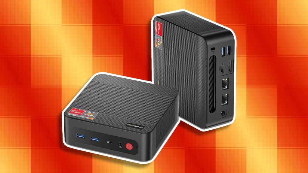 تم تصميم هذا الكمبيوتر الشخصي الصغير الثلاثي بدقة 4K المزود بذاكرة وصول عشوائي (RAM) سعة 32 جيجابايت لتحقيق الإنتاجية (خصم 20%)