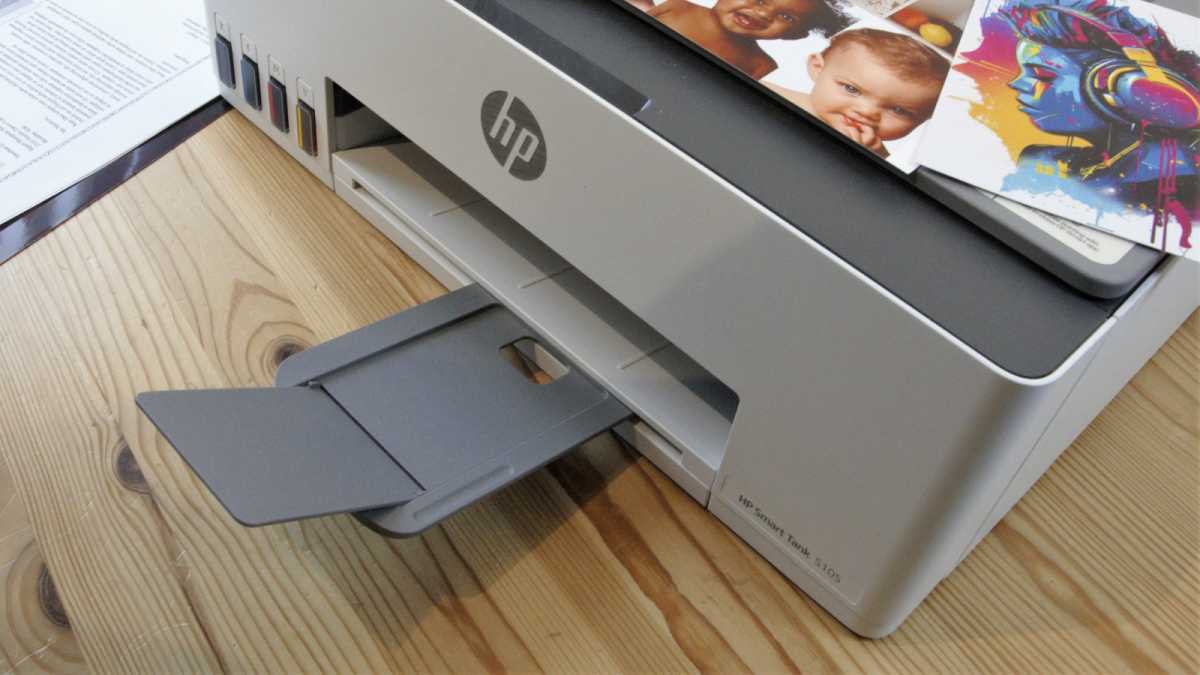 درج إخراج الطابعة HP Smart Tank 5105 All-in-One