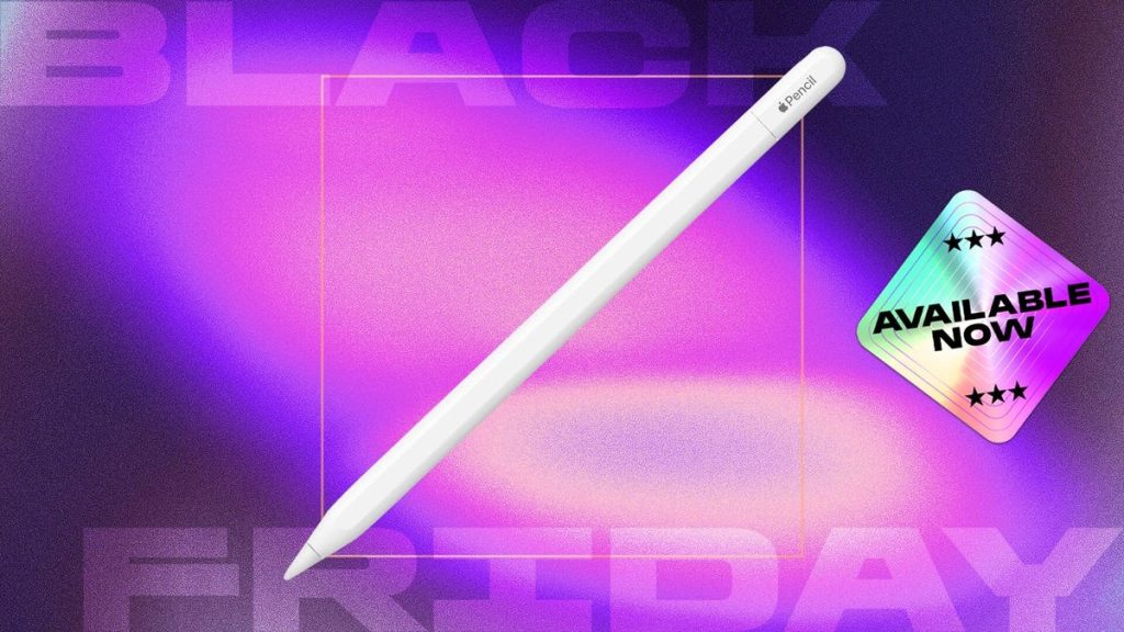 أبل تطرح قلم Apple Pencil لجهاز آيباد بسعر 49 دولارًا خلال (الجمعة السوداء).