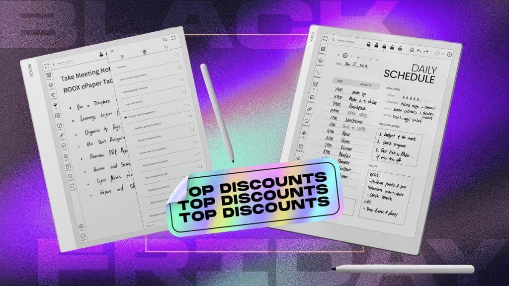 إقبال على عروض (الجمعة السوداء) لأجهزة الحبر الإلكتروني مع زيادة الطلب.