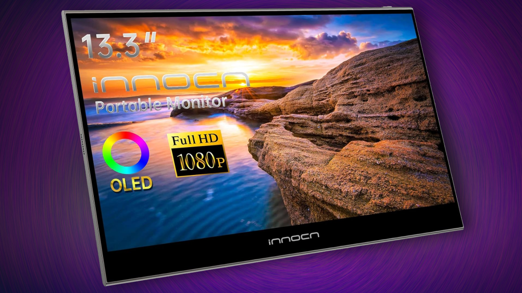 شاشة OLED محمولة بتقنية USB-C معروضة للبيع حاليًا مقابل 100 دولار.