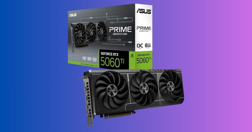 أصبح انخفاض سعر بطاقة RTX 5060 Ti مبررًا لأجهزة الكمبيوتر المخصصة للألعاب ذات الميزانية المحدودة.