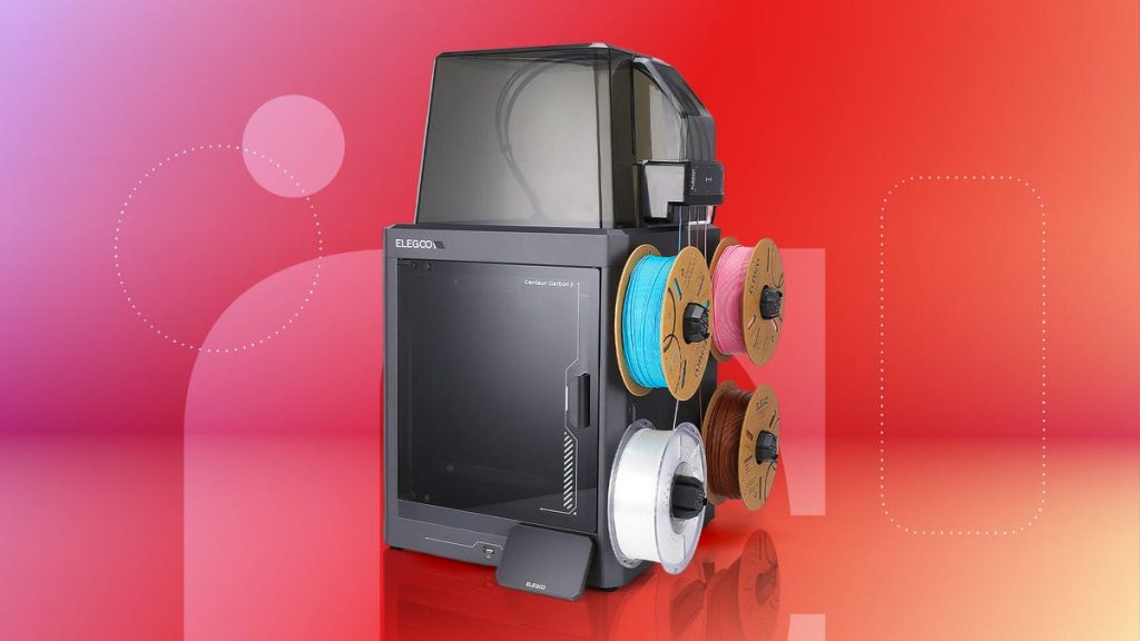 طابعة Elegoo ثلاثية الأبعاد الجديدة هي أول Centauri (سينتاوري) بنظام ألوان متصل.